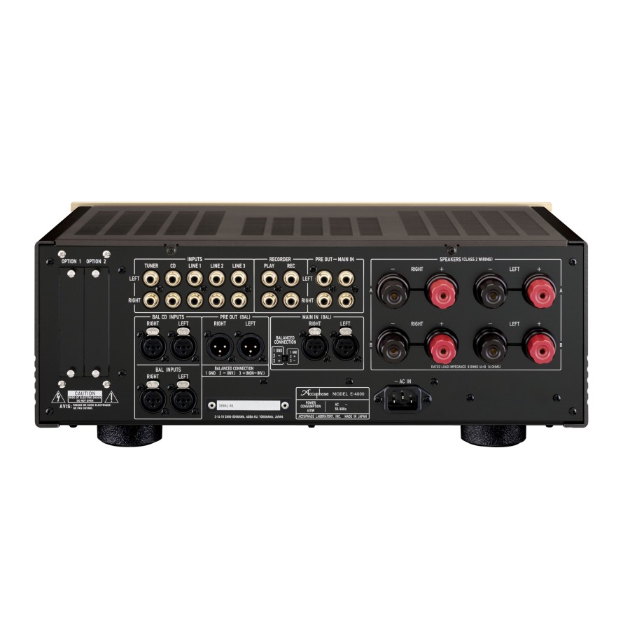 E-4000 Integrated Amplifier E-4000 Integrated Amplifier