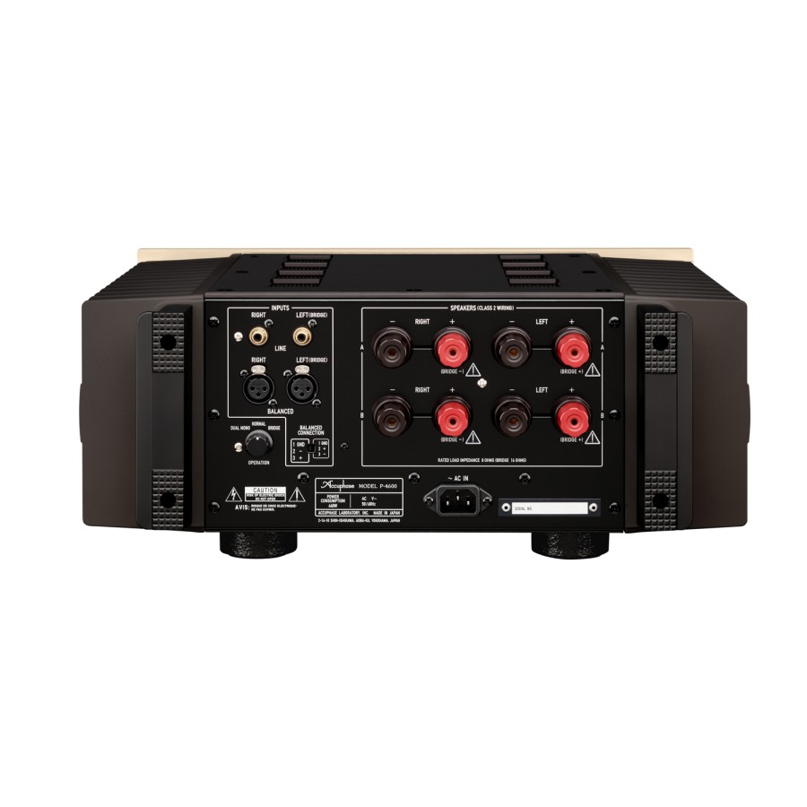P-4600 Stereo Power Amplifier P-4600 Stereo Power Amplifier