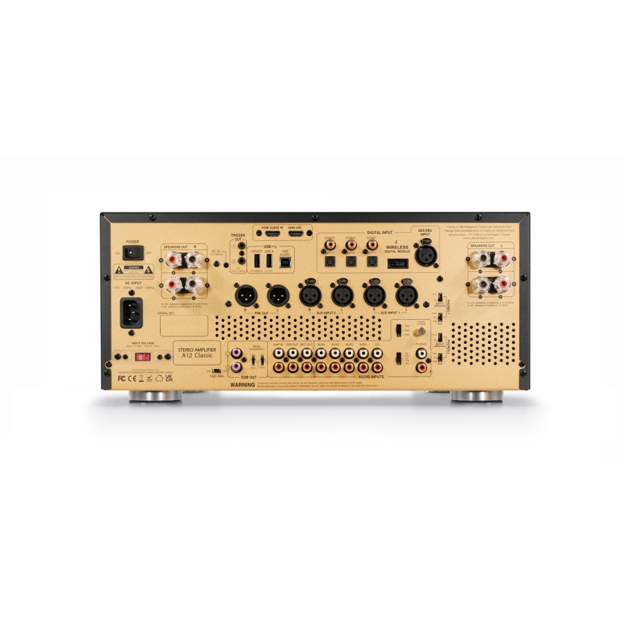 A12 Classic Integrated Amplifier Black A12 Classic Integrated Amplifier Black