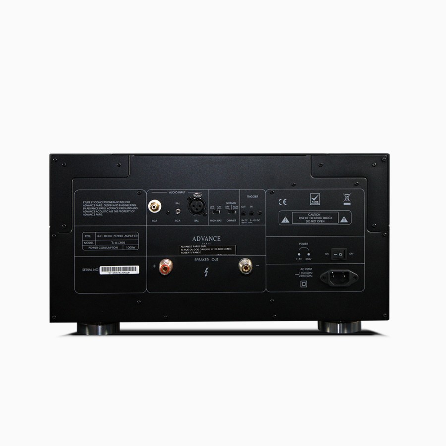 X-A1200 Mono power amplifier Black