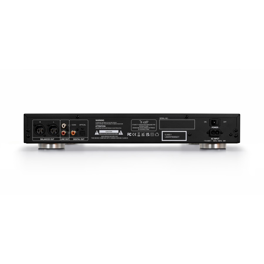 X-CD7 CD Player Black