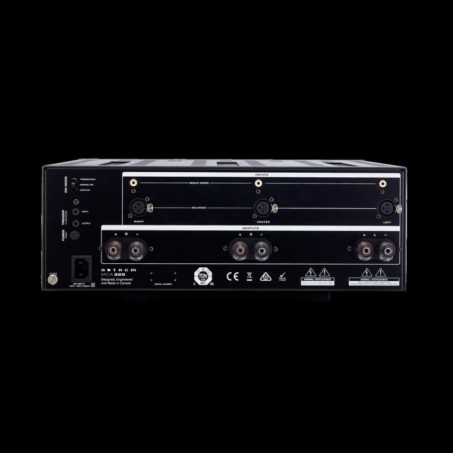 MCA 325V2 3 Channel Power Amplifier black MCA 325V2 3 Channel Power Amplifier black