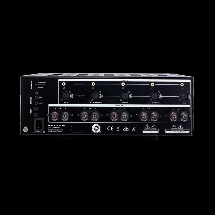MCA 525V2 5 Channel Power Amplifier black MCA 525V2 5 Channel Power Amplifier black