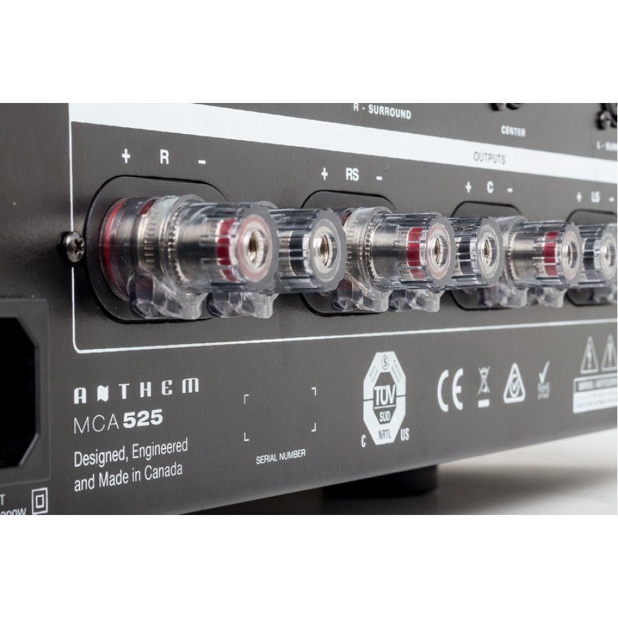 MCA 525V2 5 Channel Power Amplifier black MCA 525V2 5 Channel Power Amplifier black