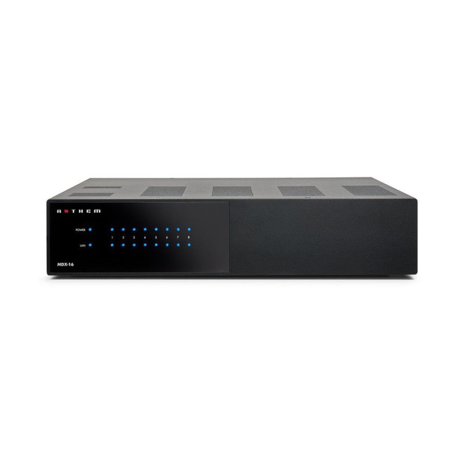 MDX 16 8 Zones Multi Channel Amp. black