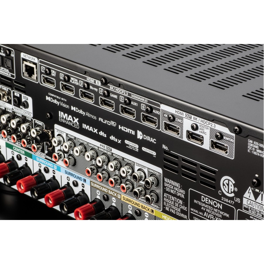 AVC-X3800H AV-Amplifier mit HEOS black