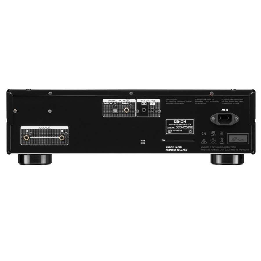 DCD-1700NE CD/SACD Player black DCD-1700NE CD/SACD Player black