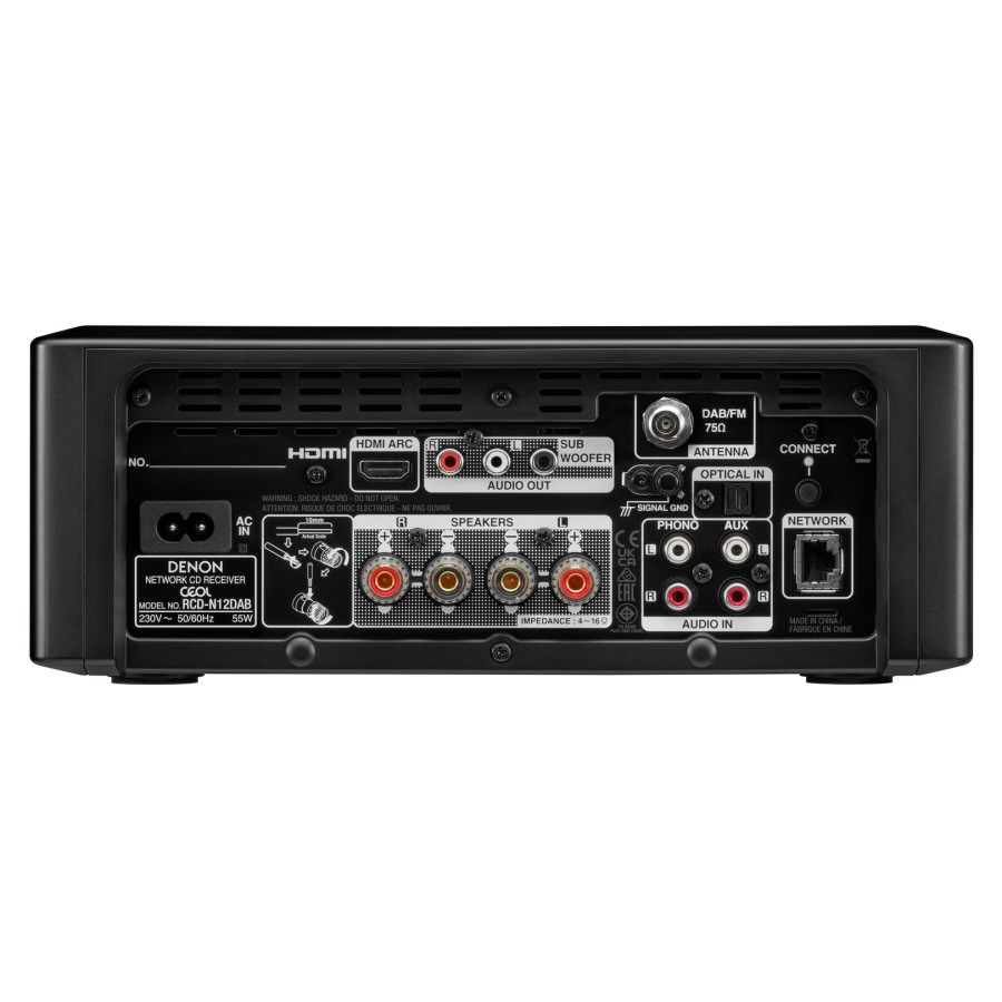 RCD-N12DAB CD Network Receiver black